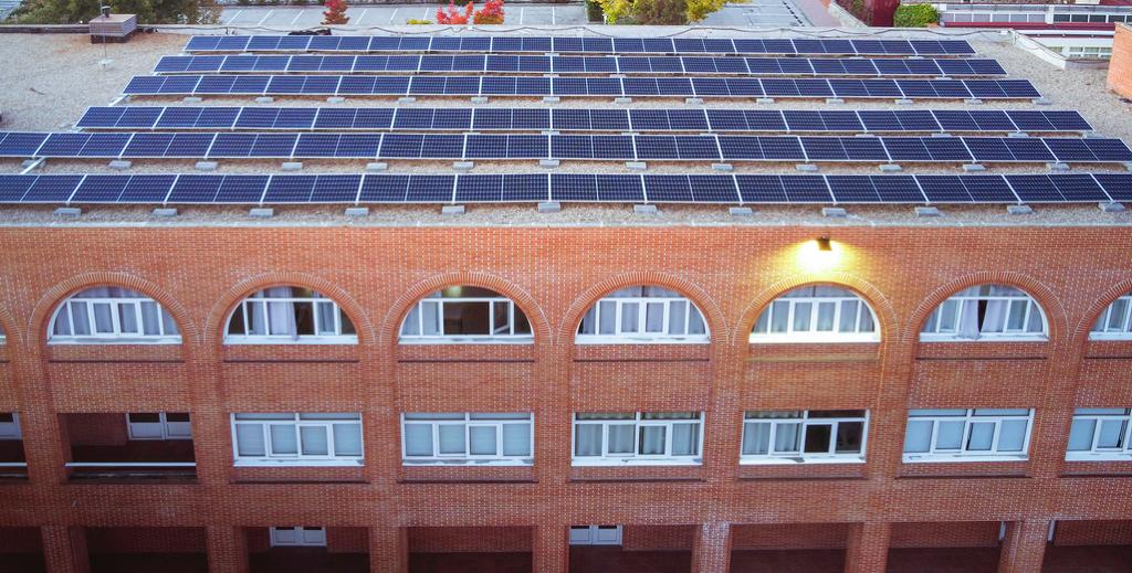 Instalación fotovoltaica para centro educativo Los Rosales (Madrid)